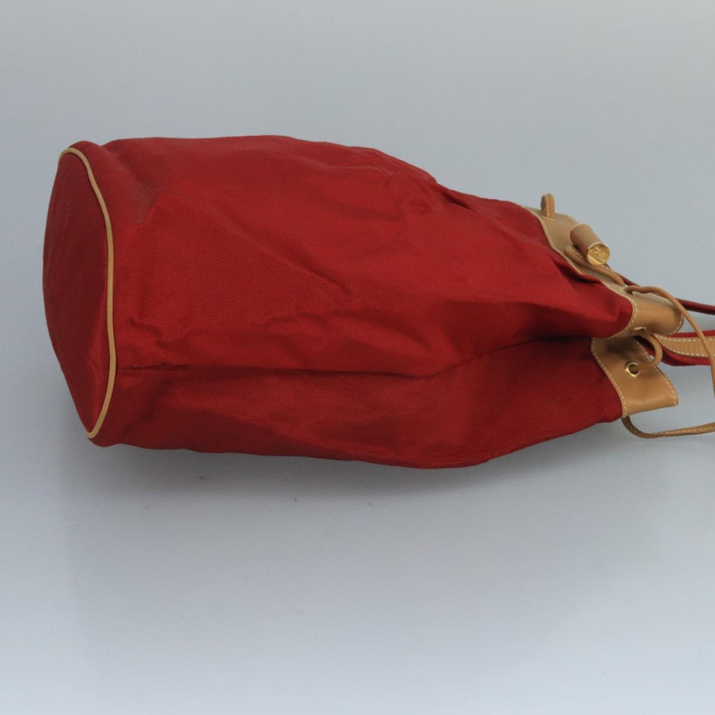 FENDI Shoulder Bag Nylon Red bs21575