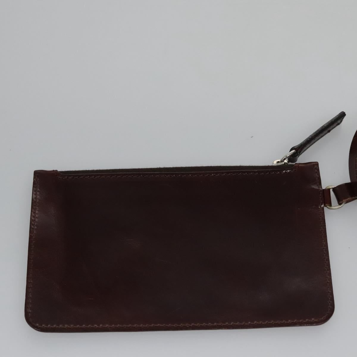 FENDI Zucca Canvas Tote Bag Brown Black bs21636