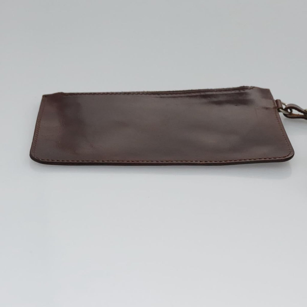 FENDI Zucca Canvas Tote Bag Brown Black bs21636