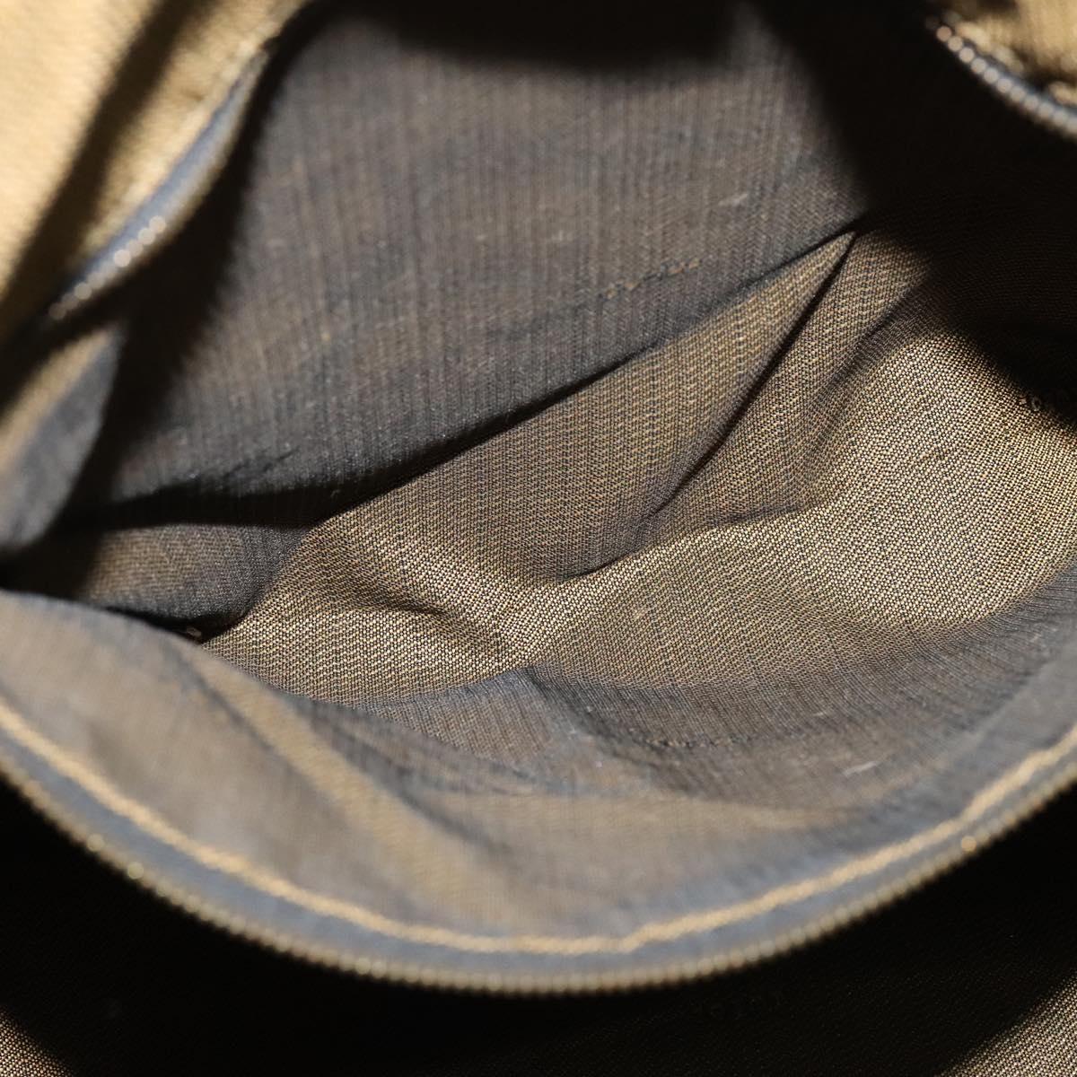 FENDI Zucca Canvas Hand Bag Brown bs21928