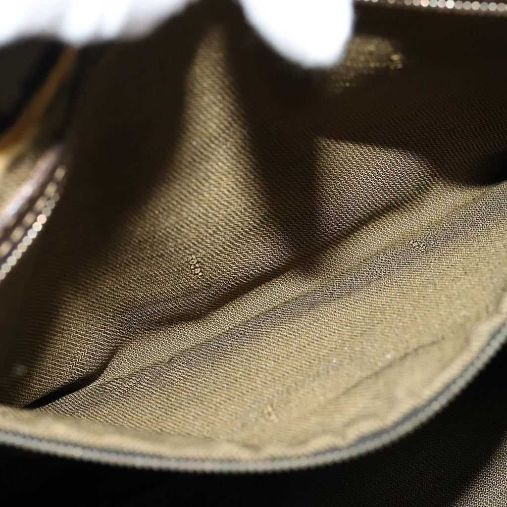 FENDI Zucca Canvas Hand Bag Brown bs22272