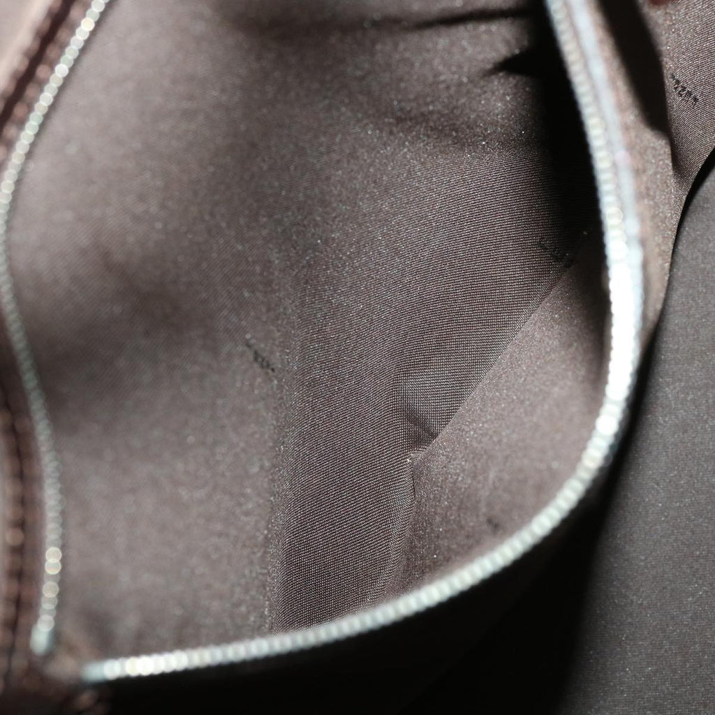 FENDI Zucca Canvas Tote Bag Brown Black bs3224