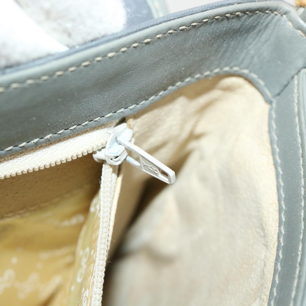 GUCCI Micro GG Canvas Shoulder Bag Gray bs3248