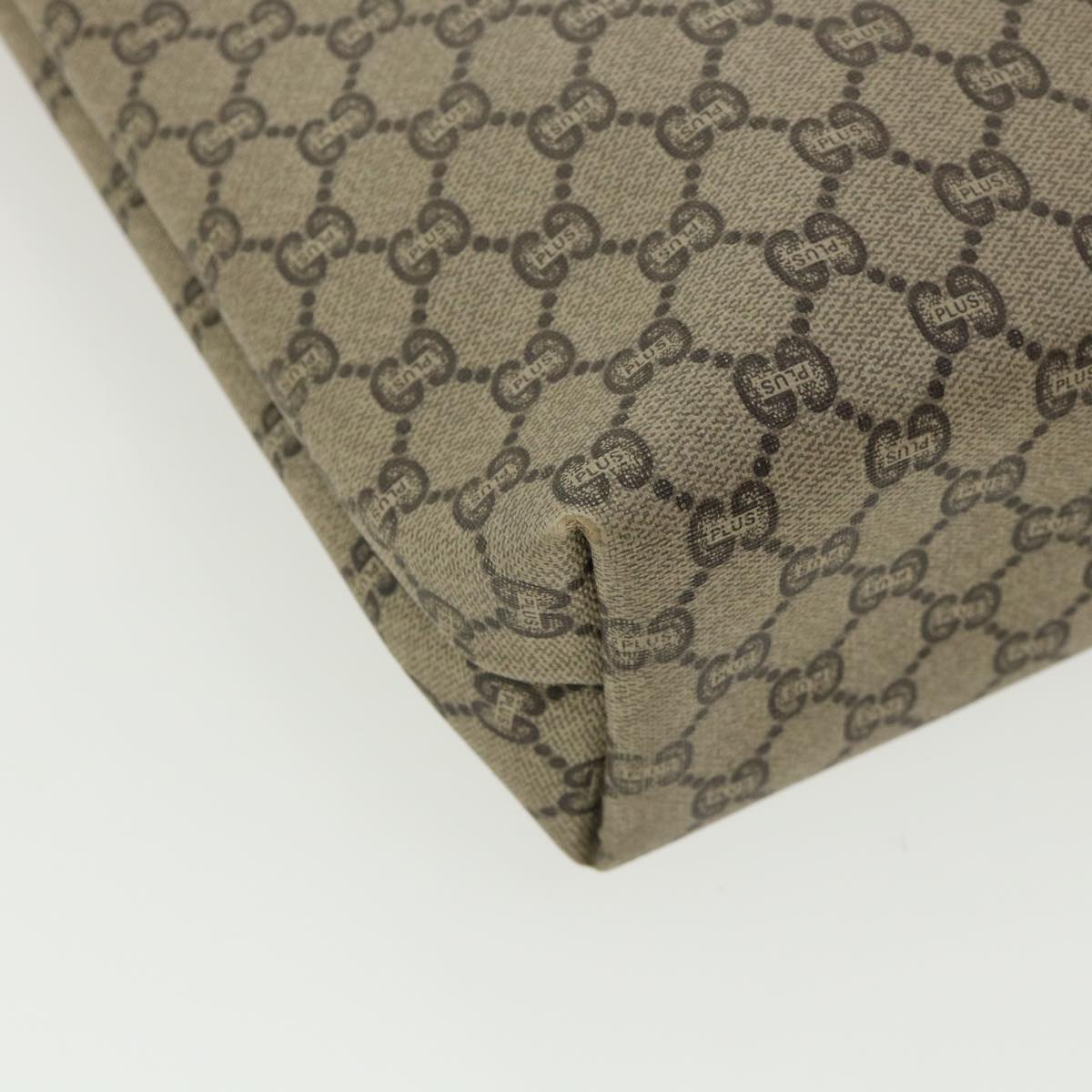 GUCCI GG Plus Canvas WebSherry Line Tote Bag Beige Red Green bs3253