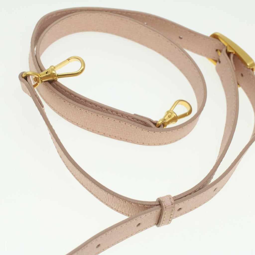 FENDI Hand Bag Leather Canvas 2way Pink bs3819