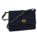 GUCCI GG Canvas Shoulder Bag Navy bs3831