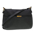 FENDI Zucchino Canvas Shoulder Bag Black 8BT206-FB5 129-2580 bs4435
