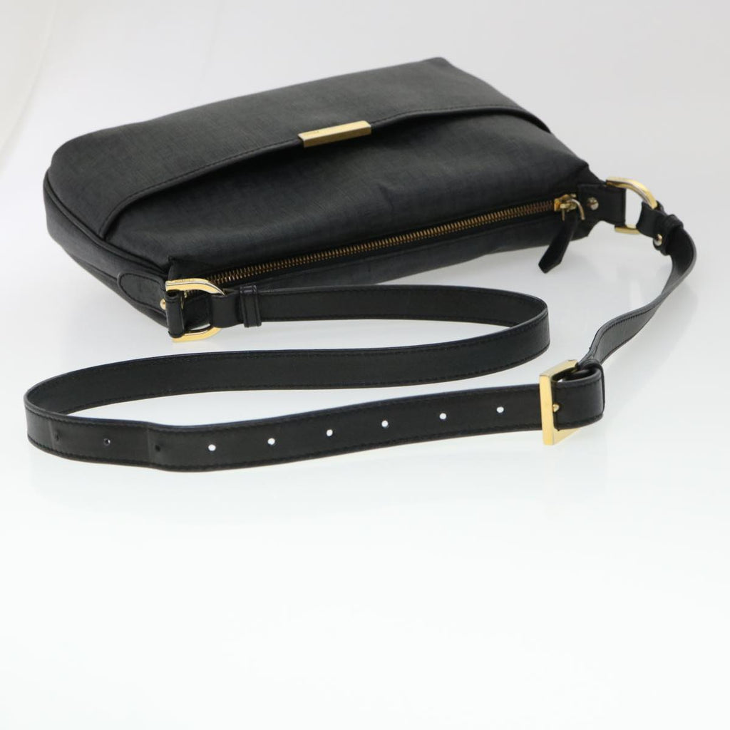 FENDI Zucchino Canvas Shoulder Bag Black 8BT206-FB5 129-2580 bs4435
