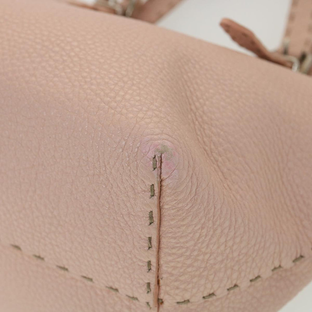 FENDI Celeria Tote Bag Leather Pink bs4616