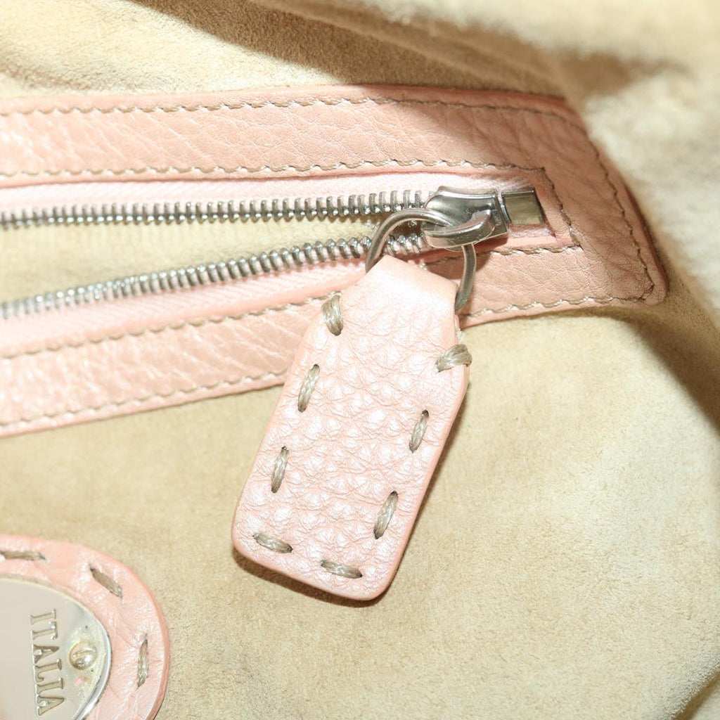 FENDI Celeria Tote Bag Leather Pink bs4616