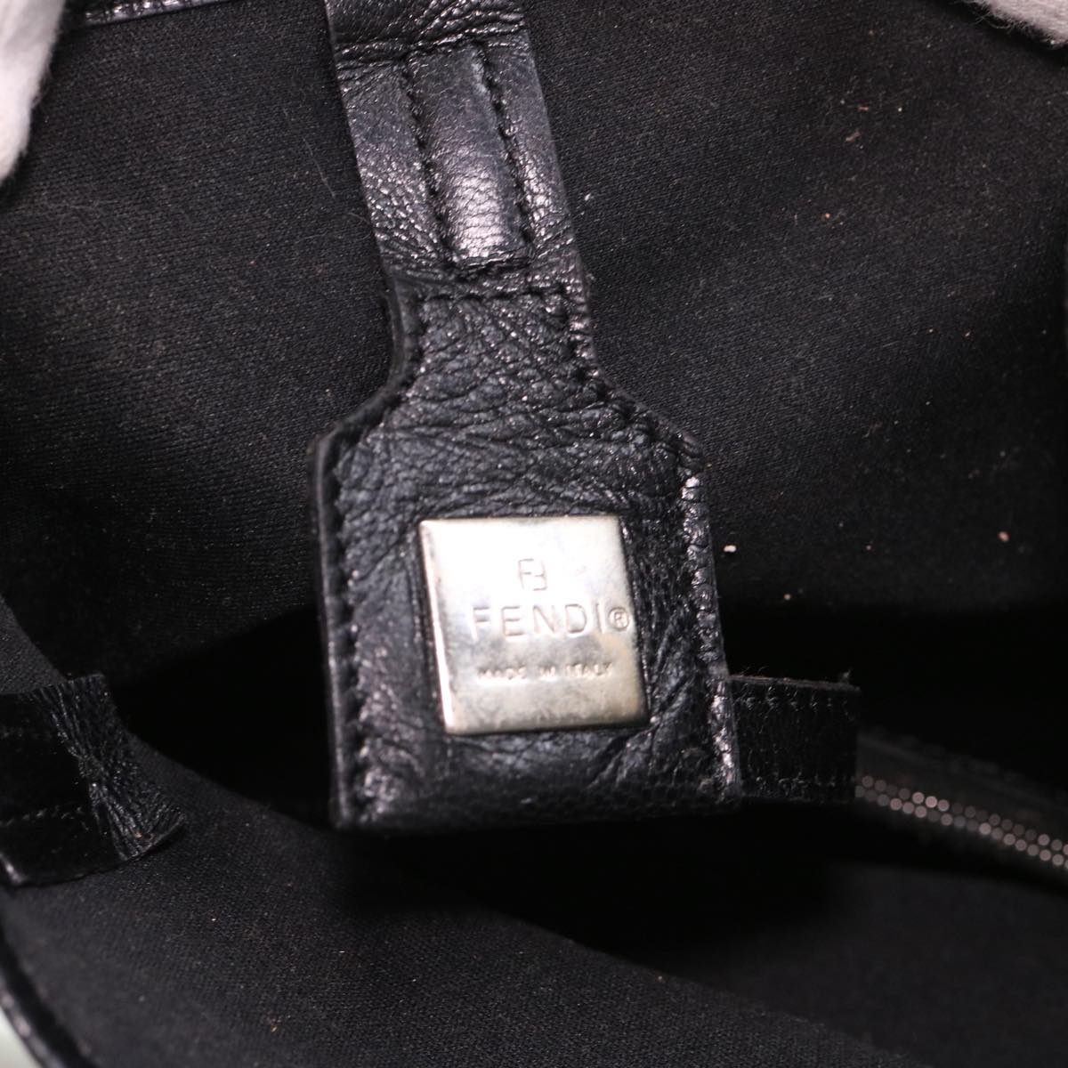FENDI Tote Bag Nylon Black bs4673