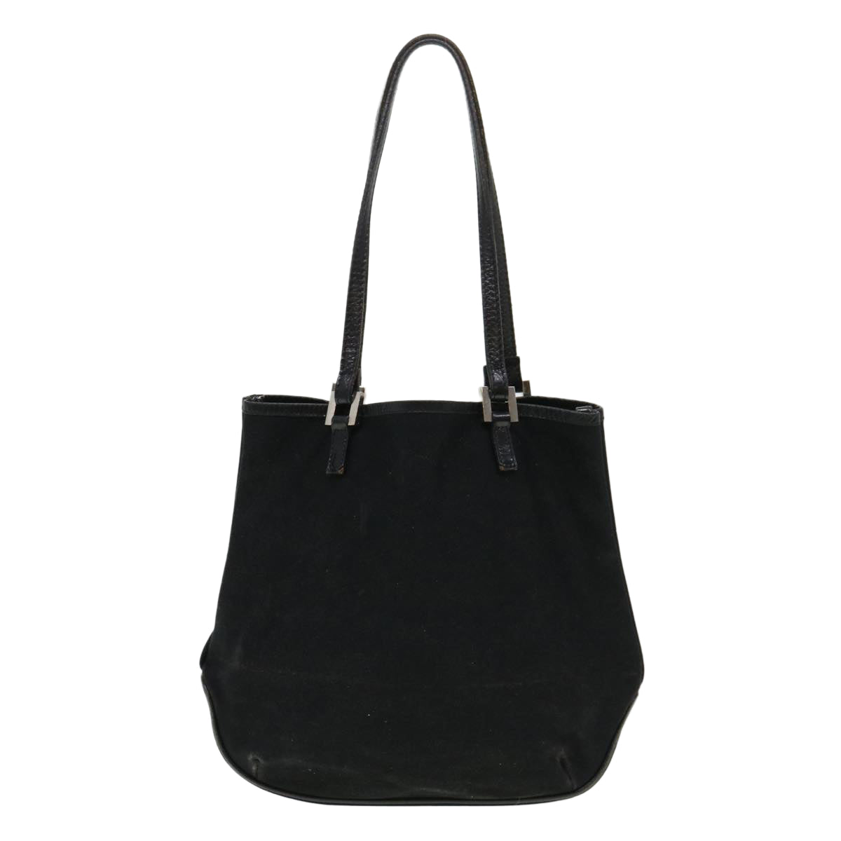 FENDI Tote Bag Nylon Black bs4673