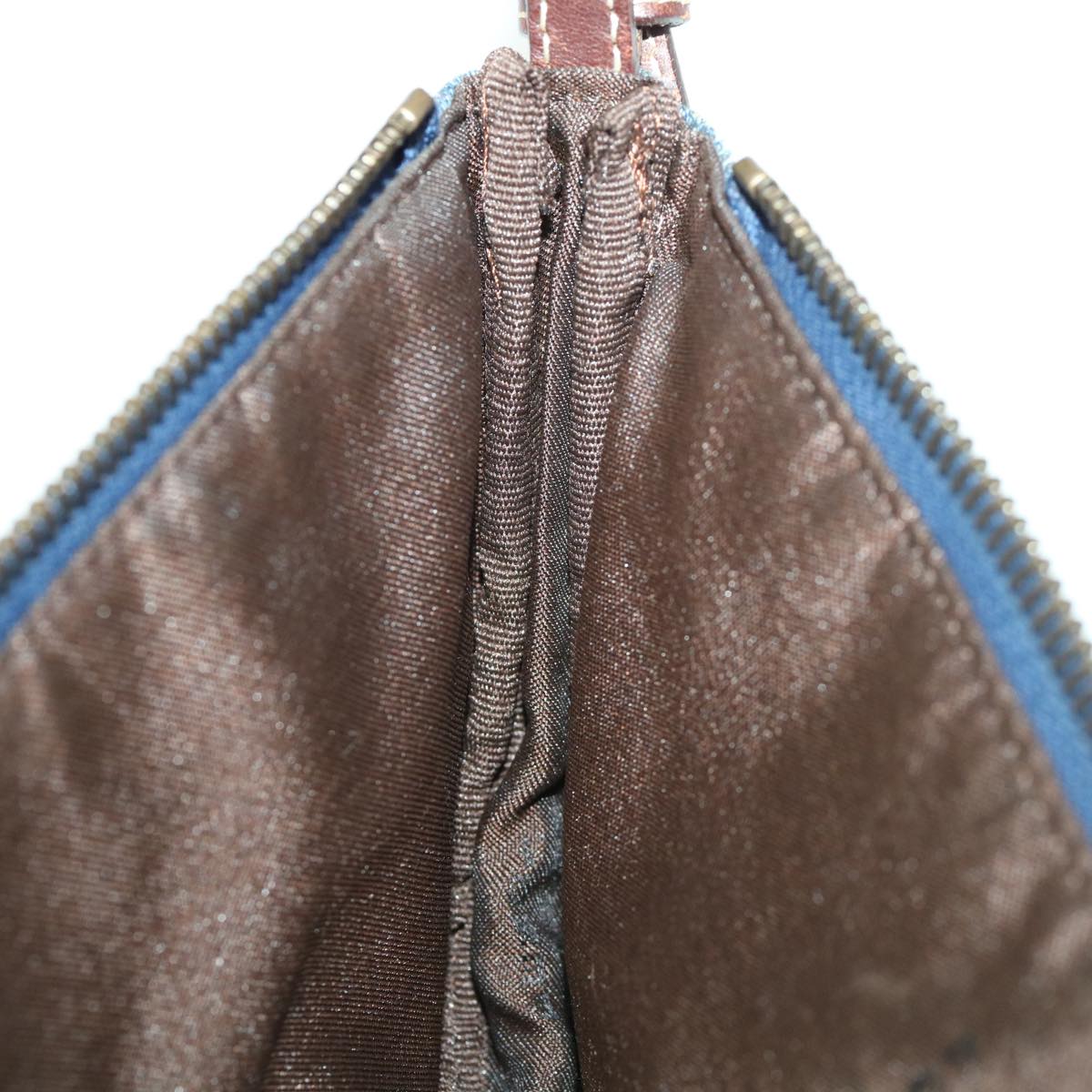 FENDI Accessory Pouch Denim Blue bs4715