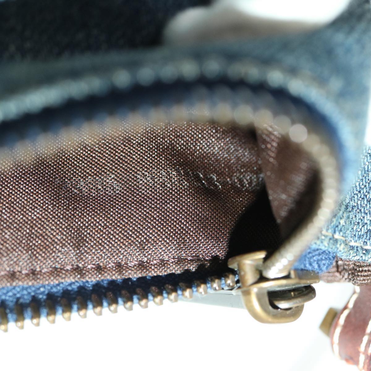 FENDI Accessory Pouch Denim Blue bs4715