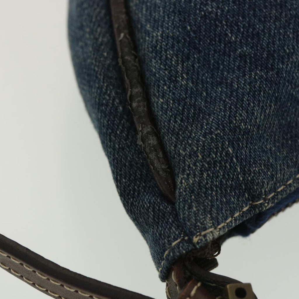 FENDI Accessory Pouch Denim Blue bs4715