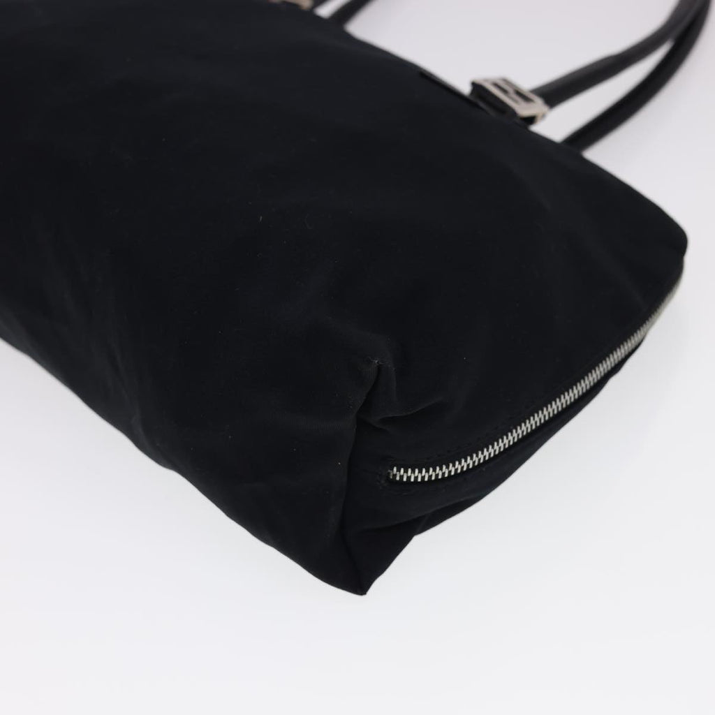FENDI Hand Bag Nylon Black bs4809