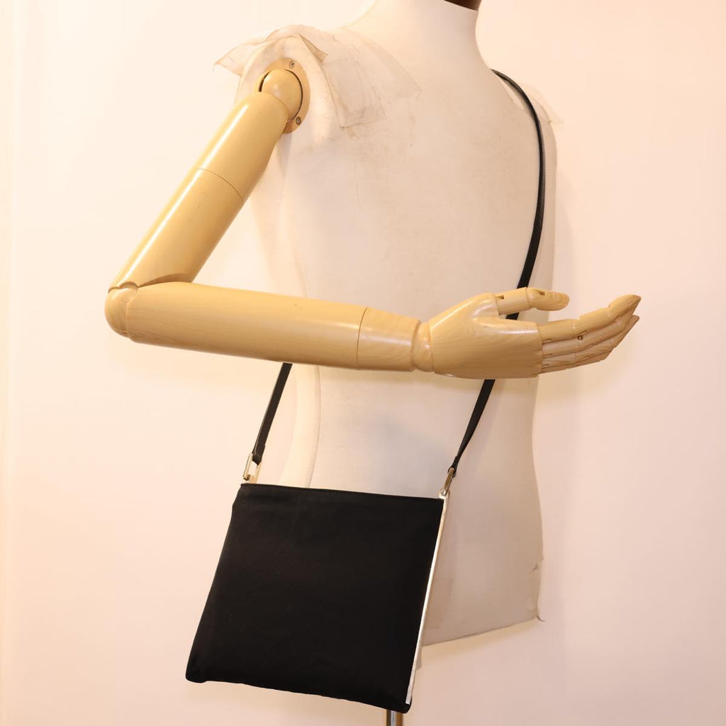 FENDI Shoulder Bag Nylon Black bs4810