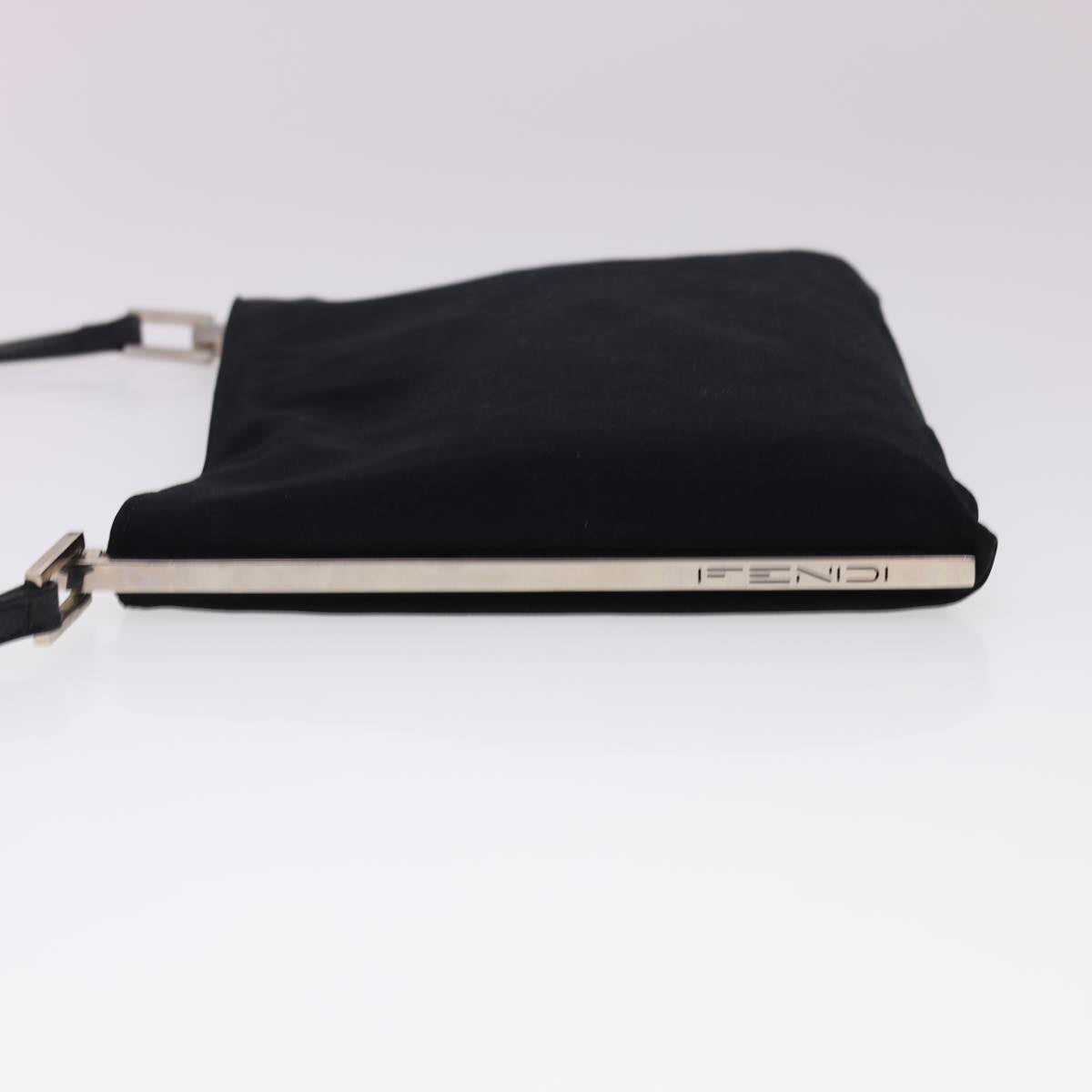 FENDI Shoulder Bag Nylon Black bs4810