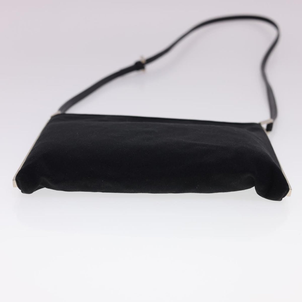 FENDI Shoulder Bag Nylon Black bs4810