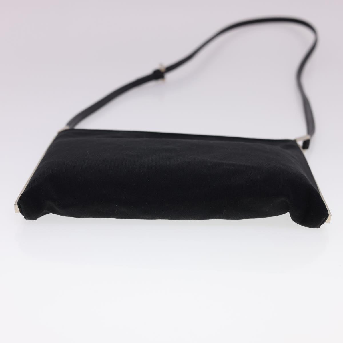 FENDI Shoulder Bag Nylon Black bs4810