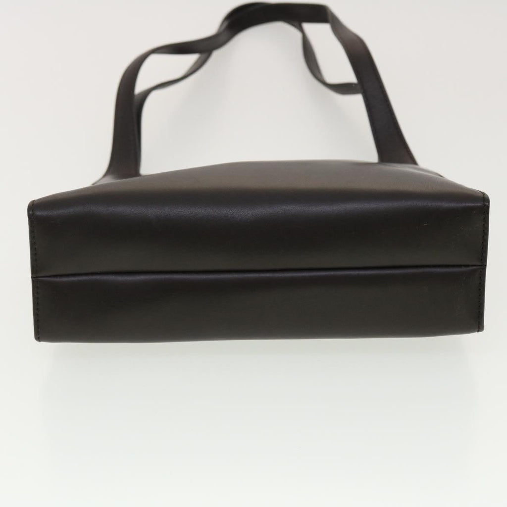 GUCCI Shoulder Bag Leather Brown 001-3043-002113 bs4814