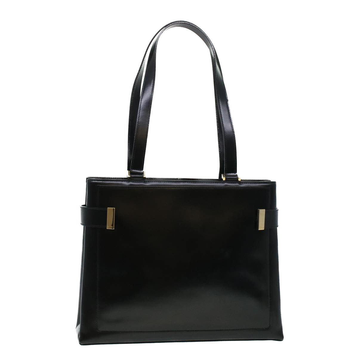 GUCCI Shoulder Bag Leather Black 00221130333 bs5042