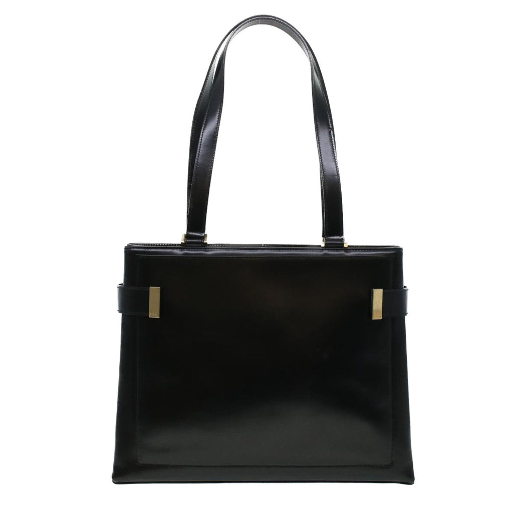 GUCCI Shoulder Bag Leather Black 00221130333 bs5042