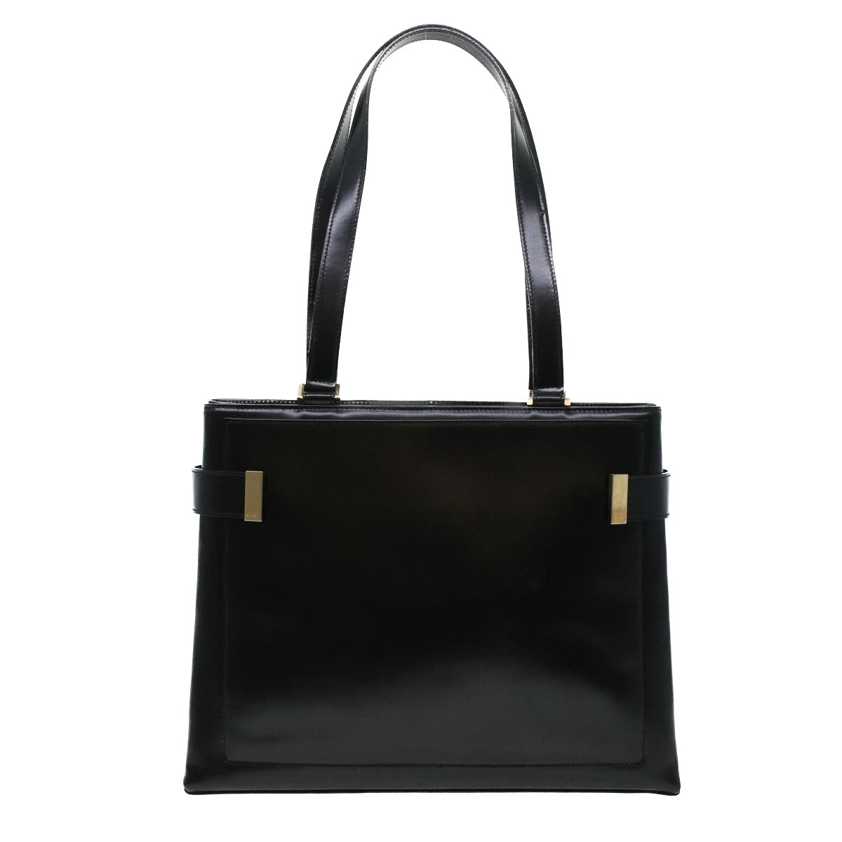 GUCCI Shoulder Bag Leather Black 00221130333 bs5042
