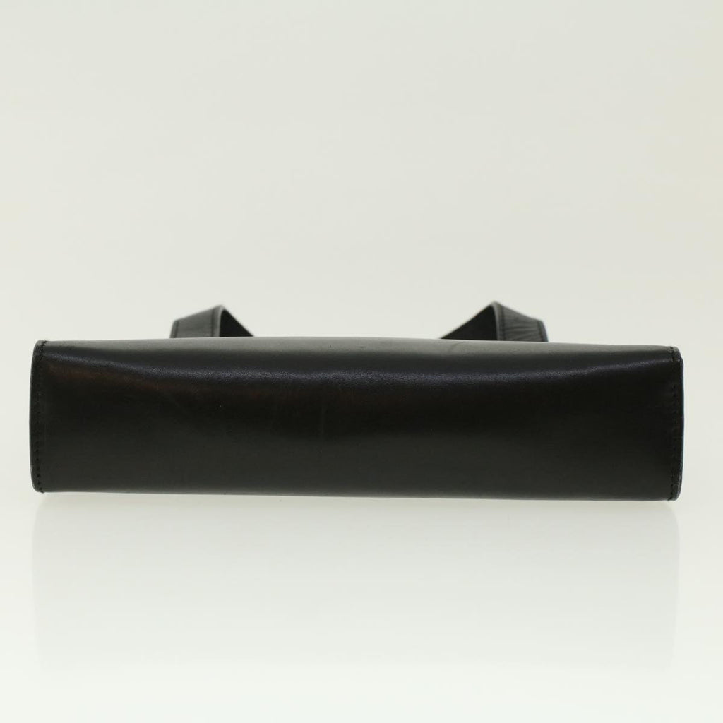 GUCCI Hand Bag Leather Black bs5043