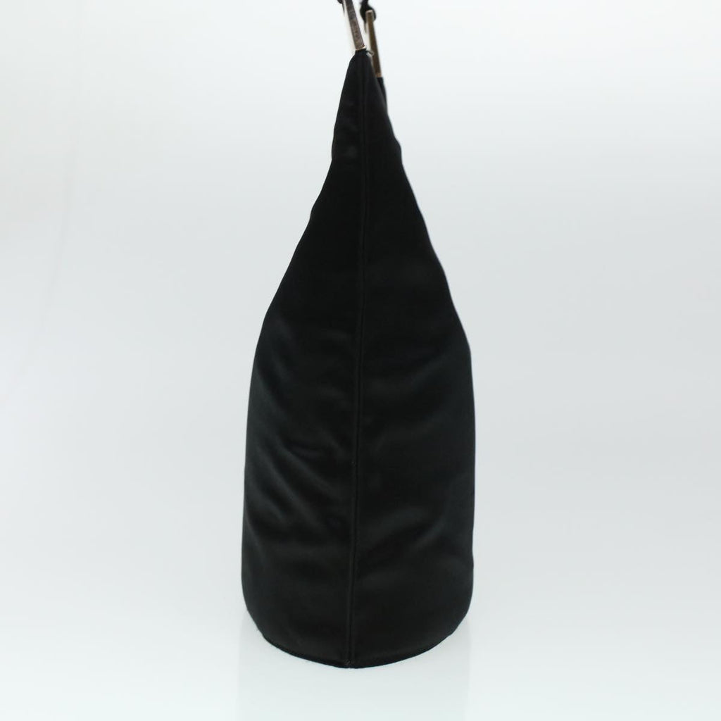 GUCCI Shoulder Bag Canvas Black bs5045