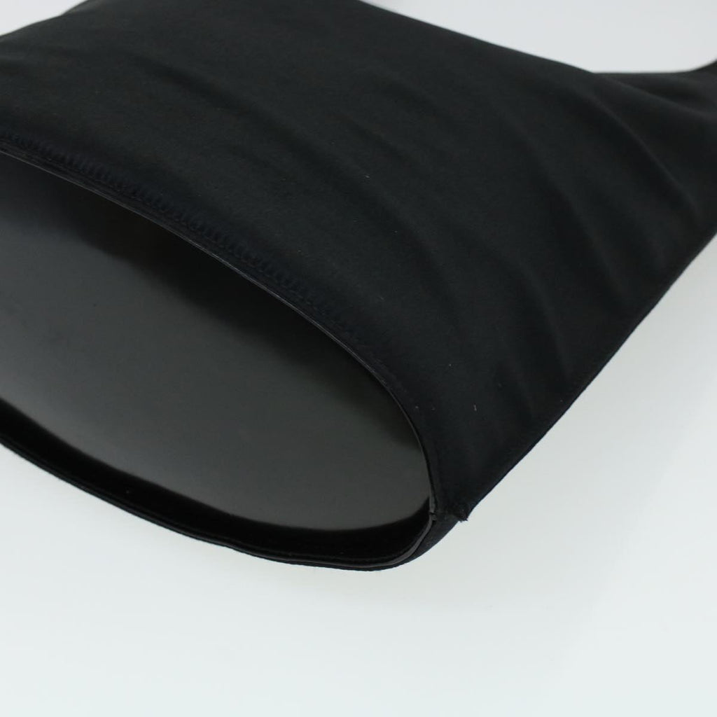 GUCCI Shoulder Bag Canvas Black bs5045