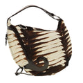 FENDI Shoulder Bag Harako leather Brown bs5205