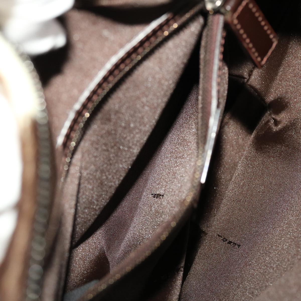 FENDI Shoulder Bag Harako leather Brown bs5205