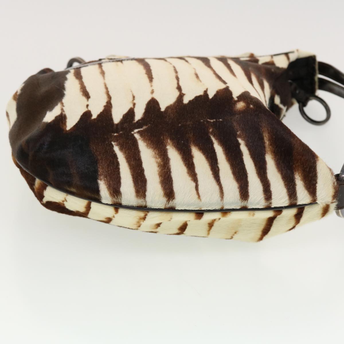 FENDI Shoulder Bag Harako leather Brown bs5205