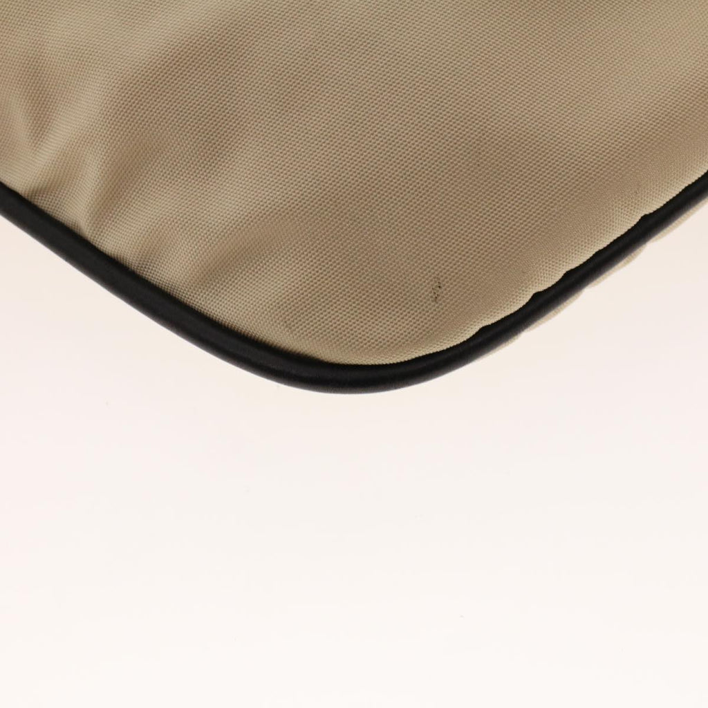 GUCCI Shoulder Bag Nylon Beige bs5213