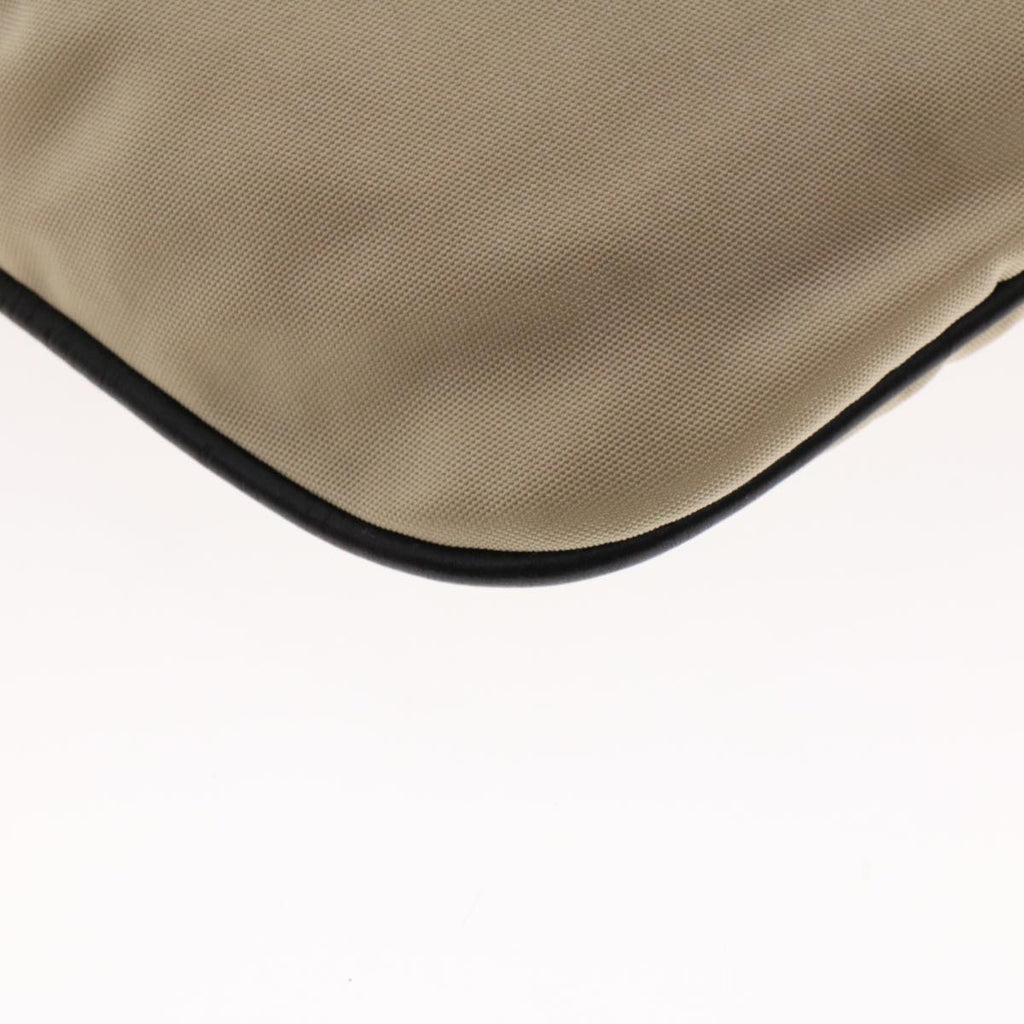 GUCCI Shoulder Bag Nylon Beige bs5213
