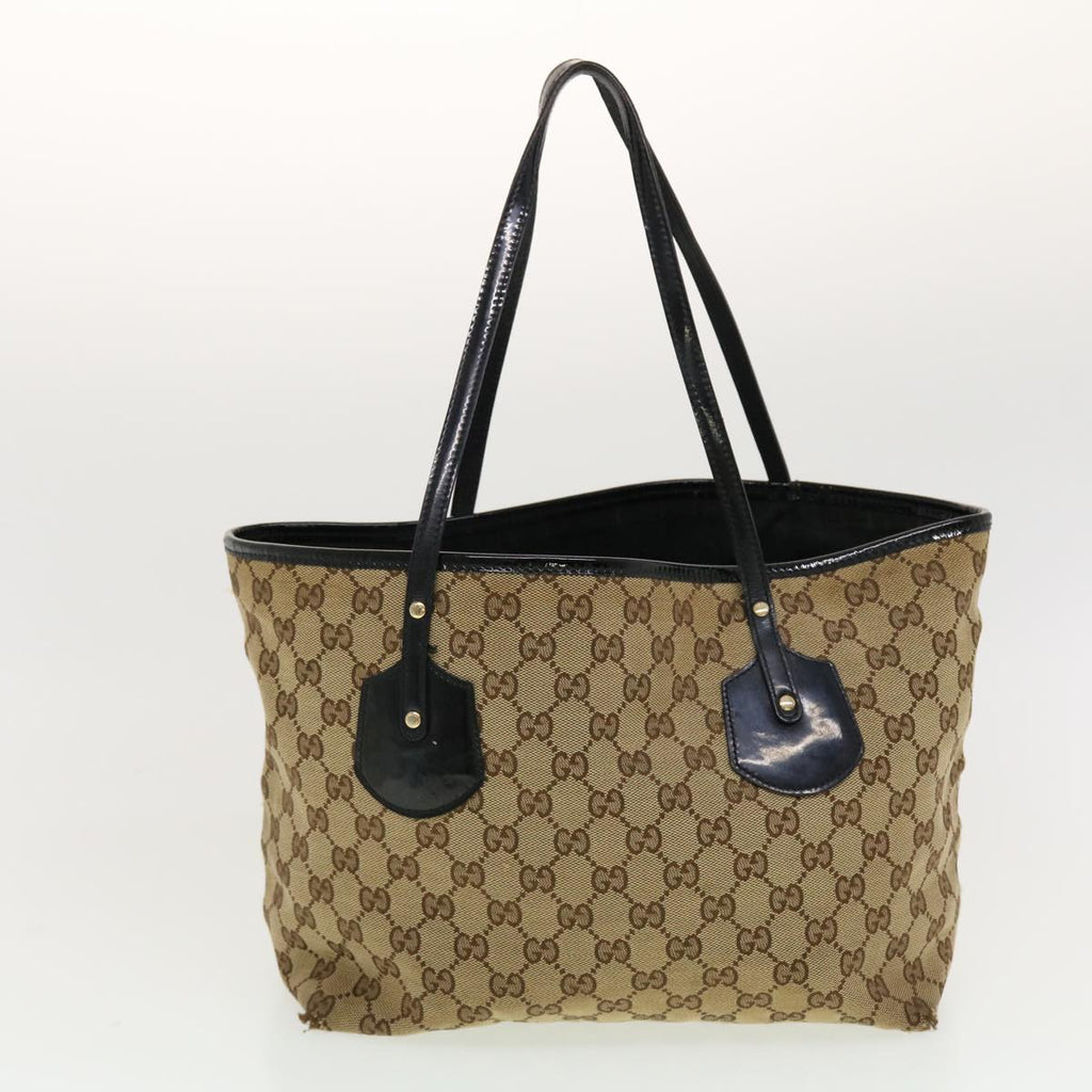 GUCCI GG Crystal GG Canvas Shoulder Bag 2Set Brown bs5221