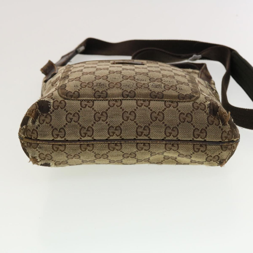 GUCCI GG Canvas Web Sherry Line Hand Bag Nylon 4Set Black Beige Red bs5254