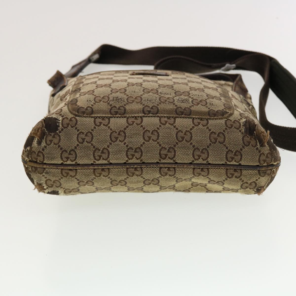 GUCCI GG Canvas Web Sherry Line Hand Bag Nylon 4Set Black Beige Red bs5254