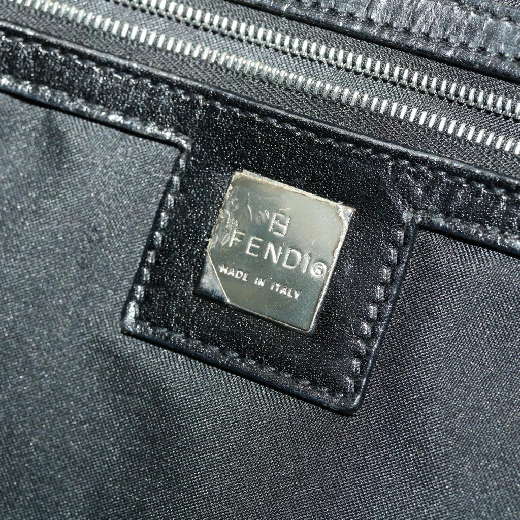 FENDI Shoulder Bag Nylon Black bs5294