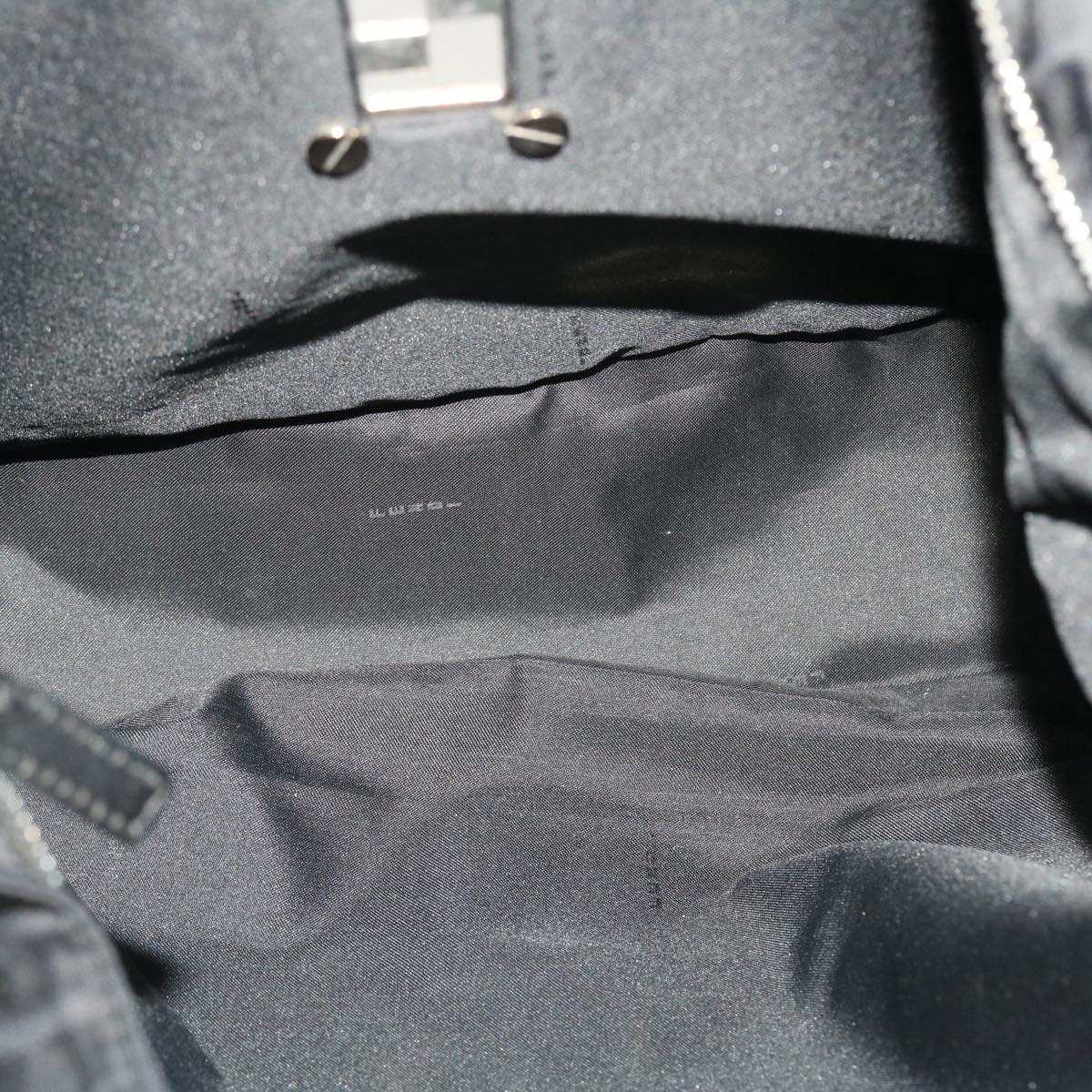 FENDI Shoulder Bag Nylon Black bs5294