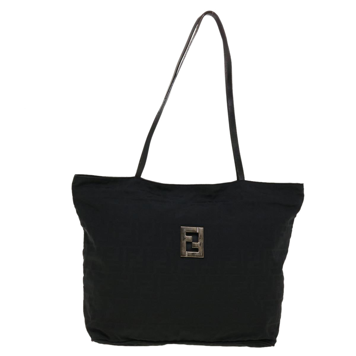 FENDI Shoulder Bag Nylon Black bs5294