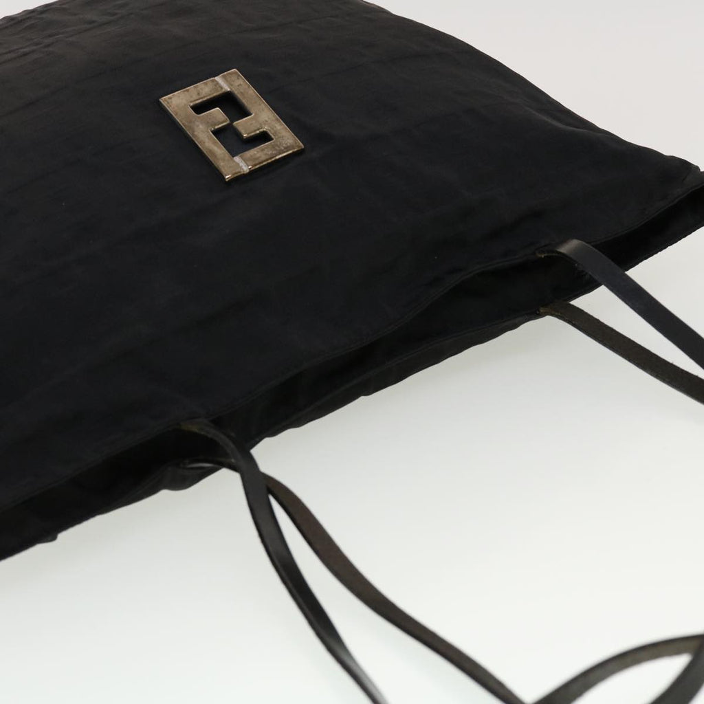 FENDI Shoulder Bag Nylon Black bs5294