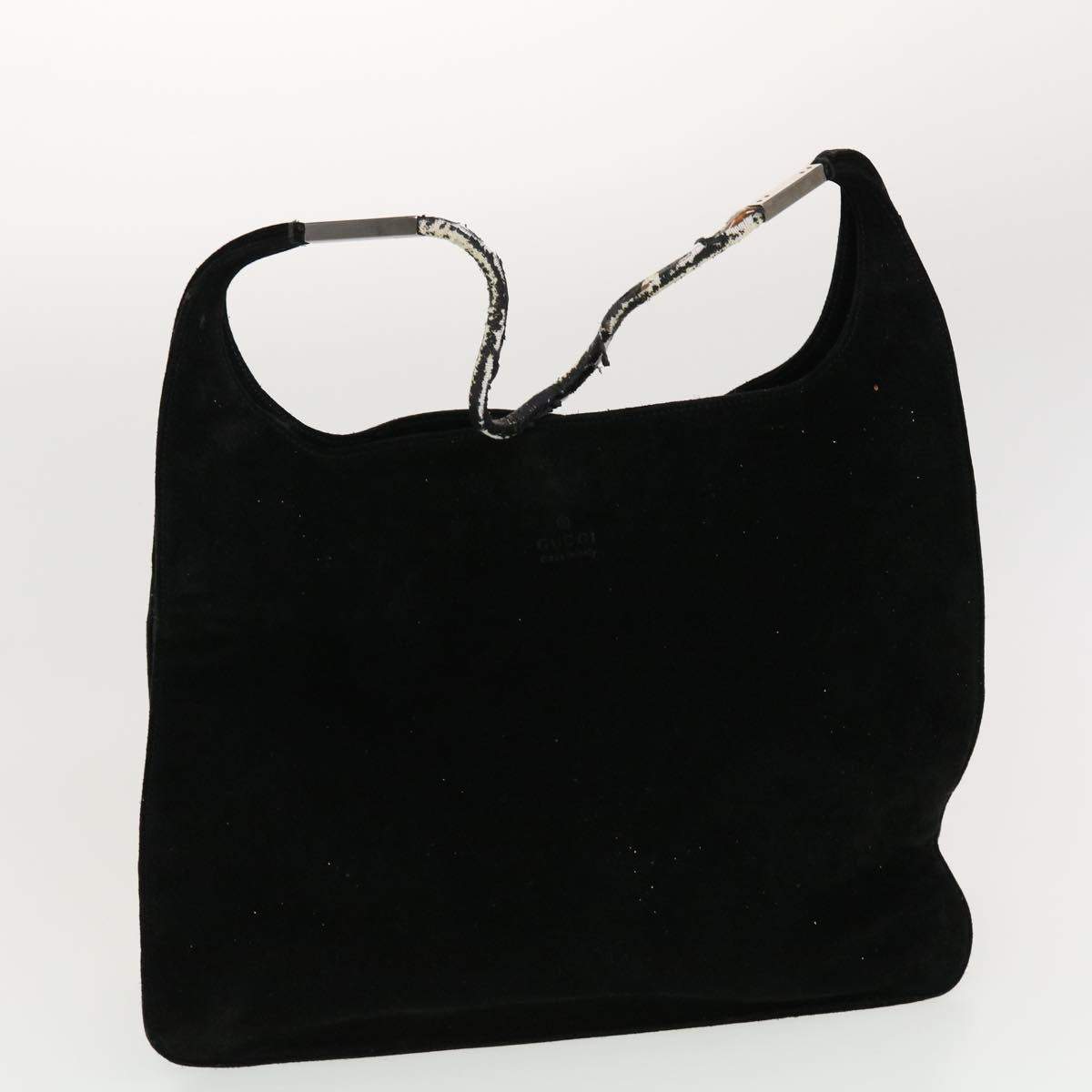 GUCCI Shoulder Bag Canvas 2Set Black bs5295