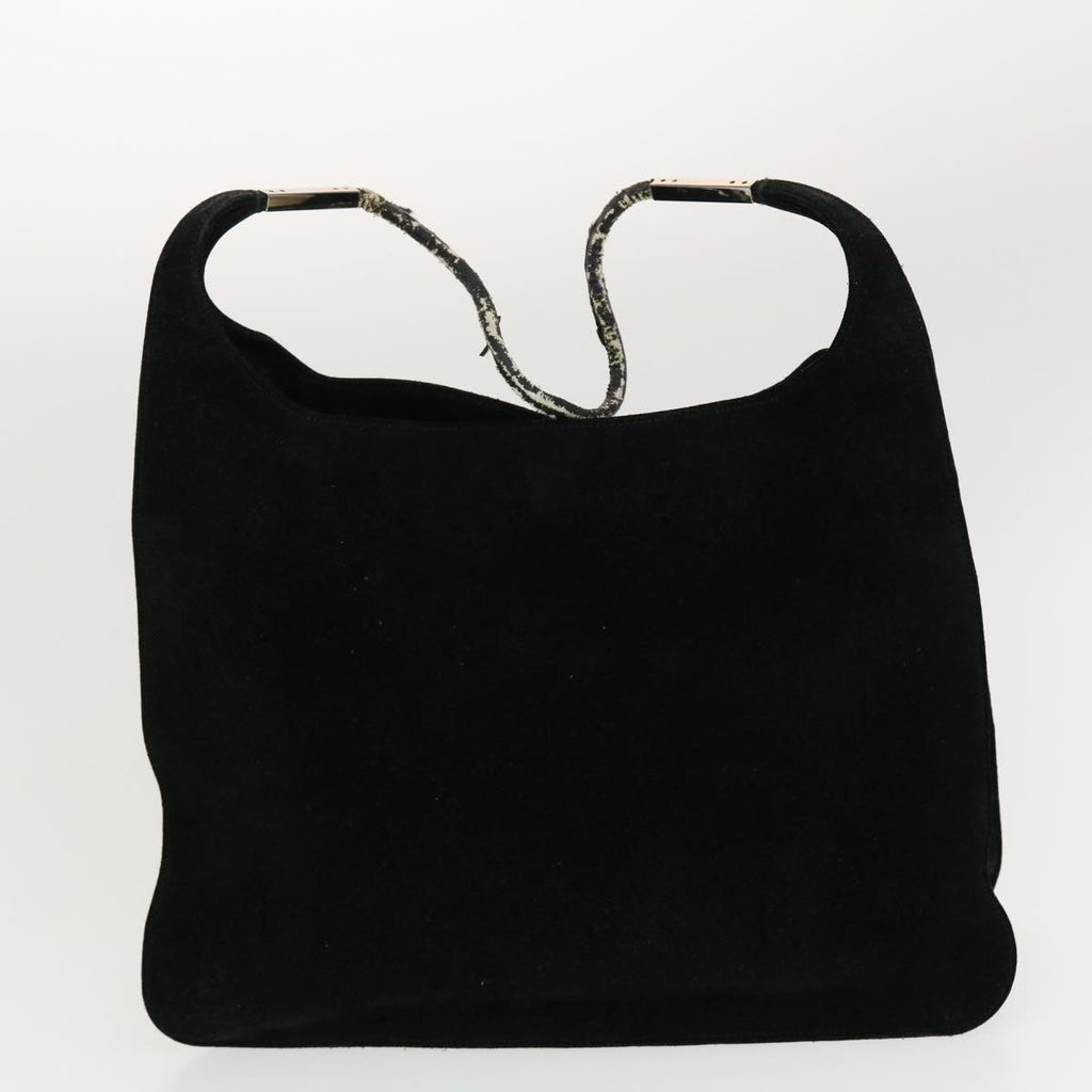 GUCCI Shoulder Bag Canvas 2Set Black bs5295