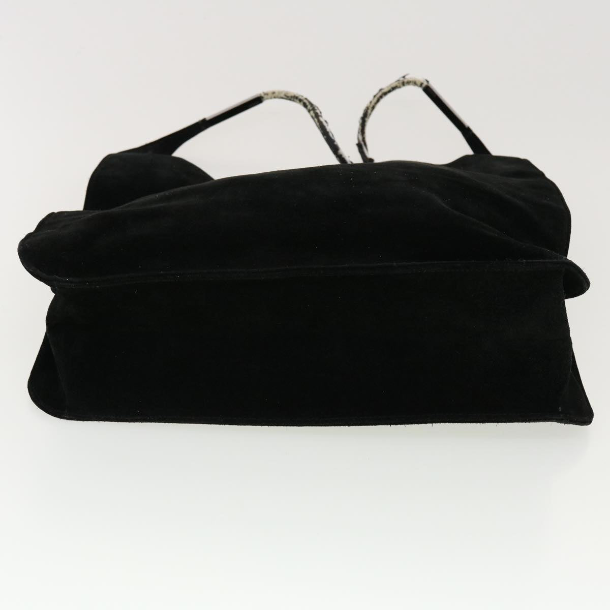 GUCCI Shoulder Bag Canvas 2Set Black bs5295