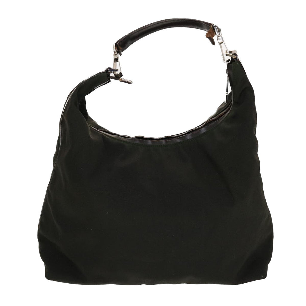 GUCCI Shoulder Bag Canvas 2Set Black bs5295