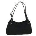 FENDI Zucca Canvas Shoulder Bag Black bs5300