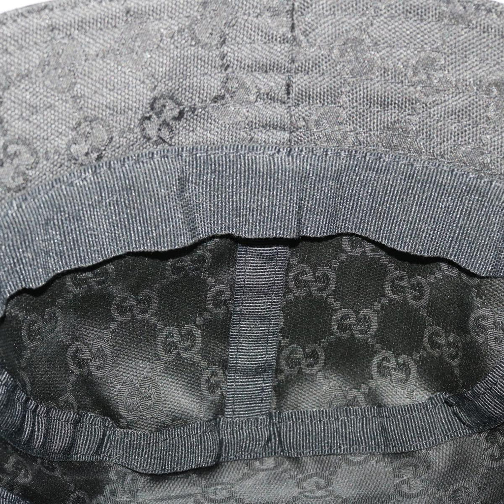 GUCCI GG Canvas Hat L Black bs5383
