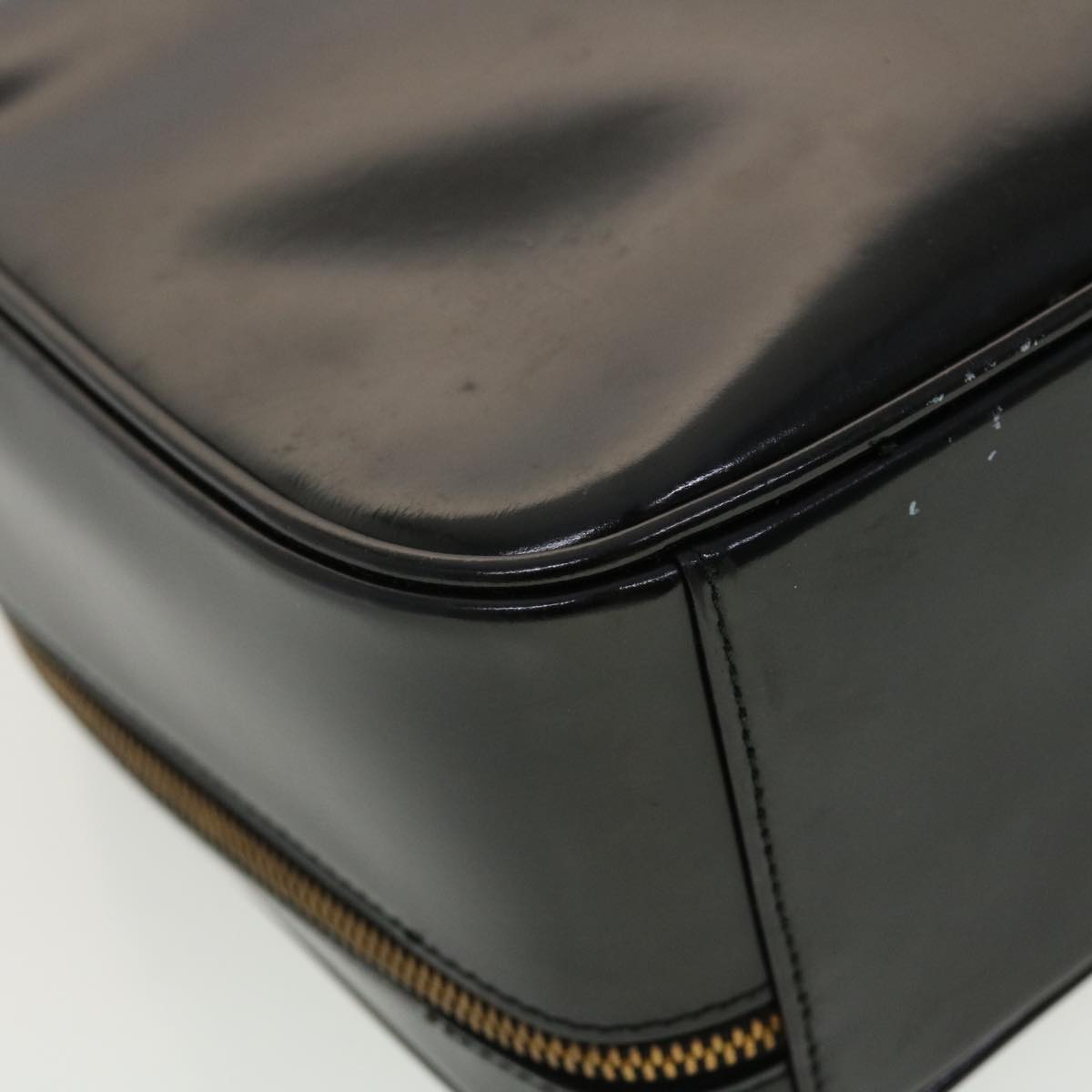 GUCCI Hand Bag Patent leather Black 000-3270-032 bs5406